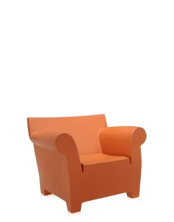 Outlet Kartell Bubble club armchair ROUGE TERRE