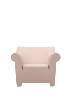 Kartell Bubble club armchair ROSE POUDRÉ