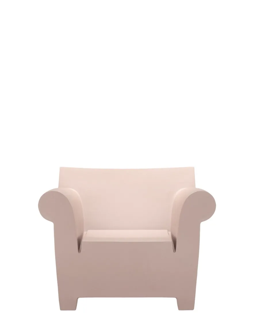Kartell Bubble club armchair ROSE POUDRÉ