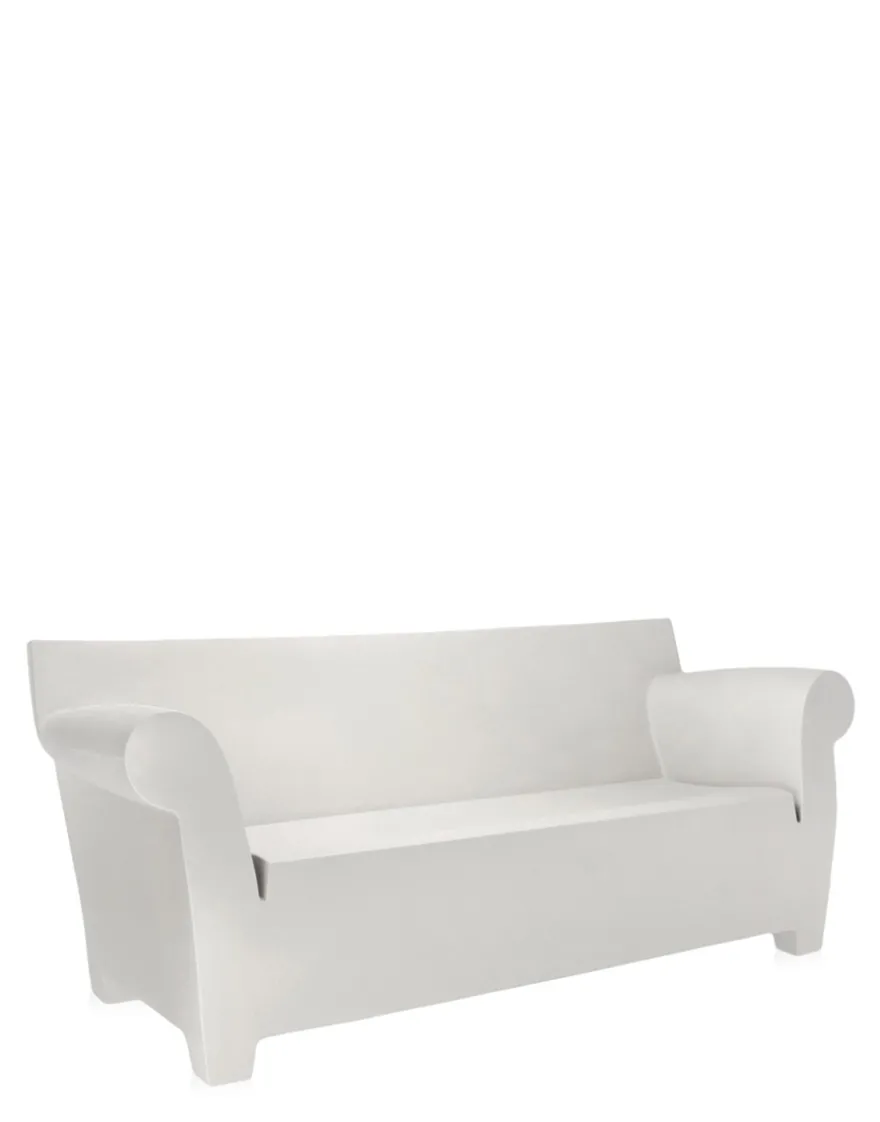 Best Kartell Bubble club sofa BLANC ZINC