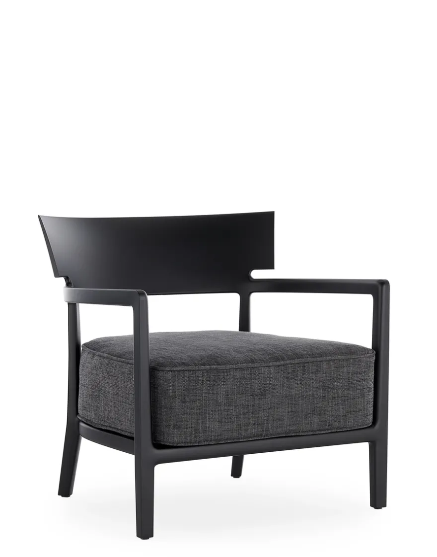 Sale Kartell Cara mat NOIR/ANTHRACITE