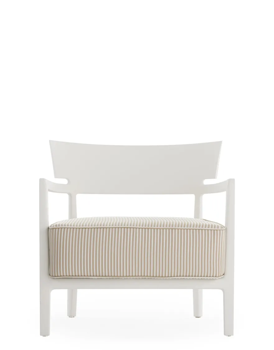 Clearance Kartell Cara mat outdoor BLANC/BEIGE