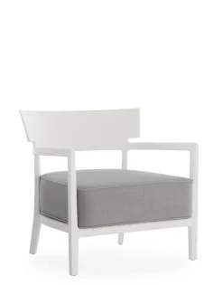 Sale Kartell Cara mat outdoor BLANC/GRIS