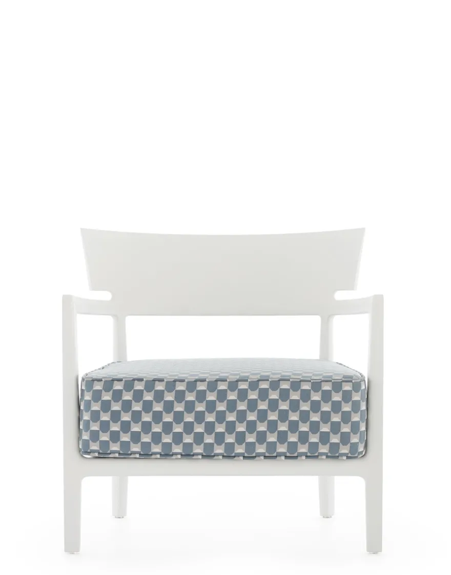 Kartell Cara mat outdoor liberty obi check BLEU
