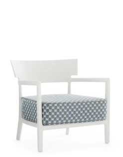 Kartell Cara mat outdoor liberty obi check BLEU