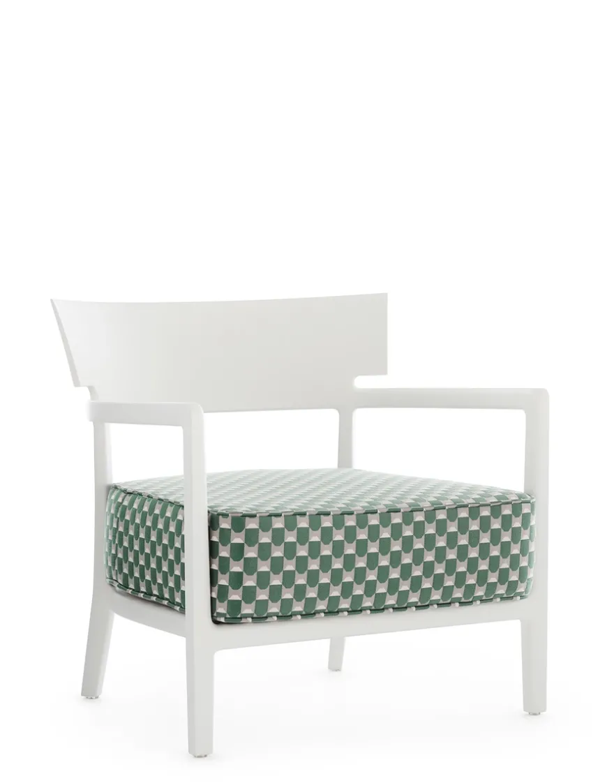 Clearance Kartell Cara mat outdoor liberty obi check SAGE