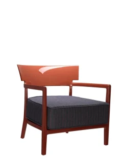 Hot Kartell Cara outdoor ROUILLE/FIBRE TEINTÉE BLEU-ORANGE