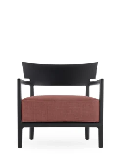 Discount Kartell Cara outdoor mat NOIR/BORDEAUX