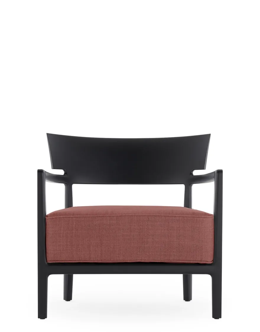 Discount Kartell Cara outdoor mat NOIR/BORDEAUX