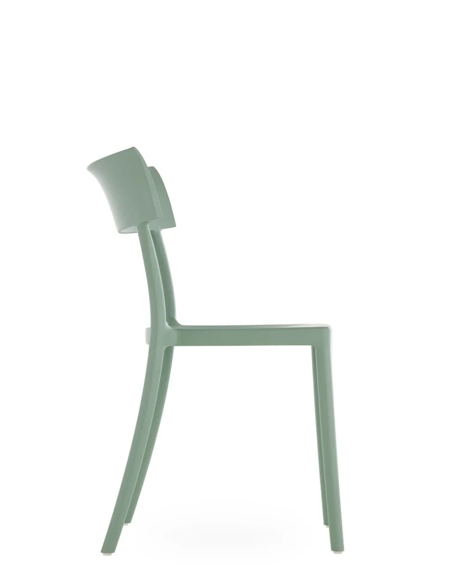 Discount Kartell Catwalk mat (2 chaises) VERT SAUGE