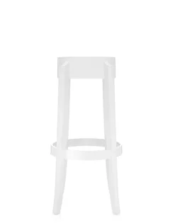 Kartell Charles ghost 75 cm (2 tabourets) BLANC