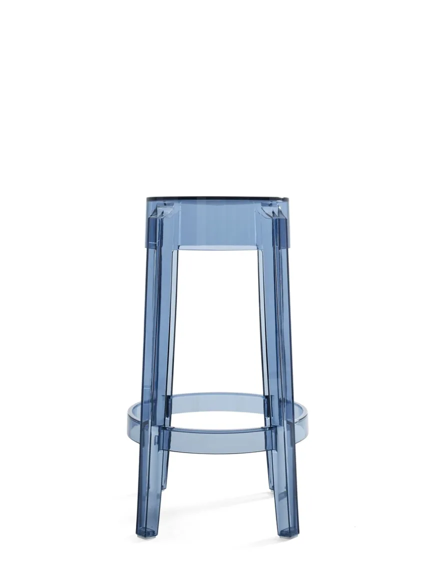 Outlet Kartell Charles ghost 65 cm (2 tabourets) POUDRÉ
