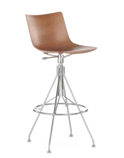 Sale Kartell C.koya BOIS FONCÉ/CHROME