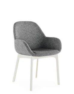 Clearance Kartell Clap tissu shirley BLANC/NOIR