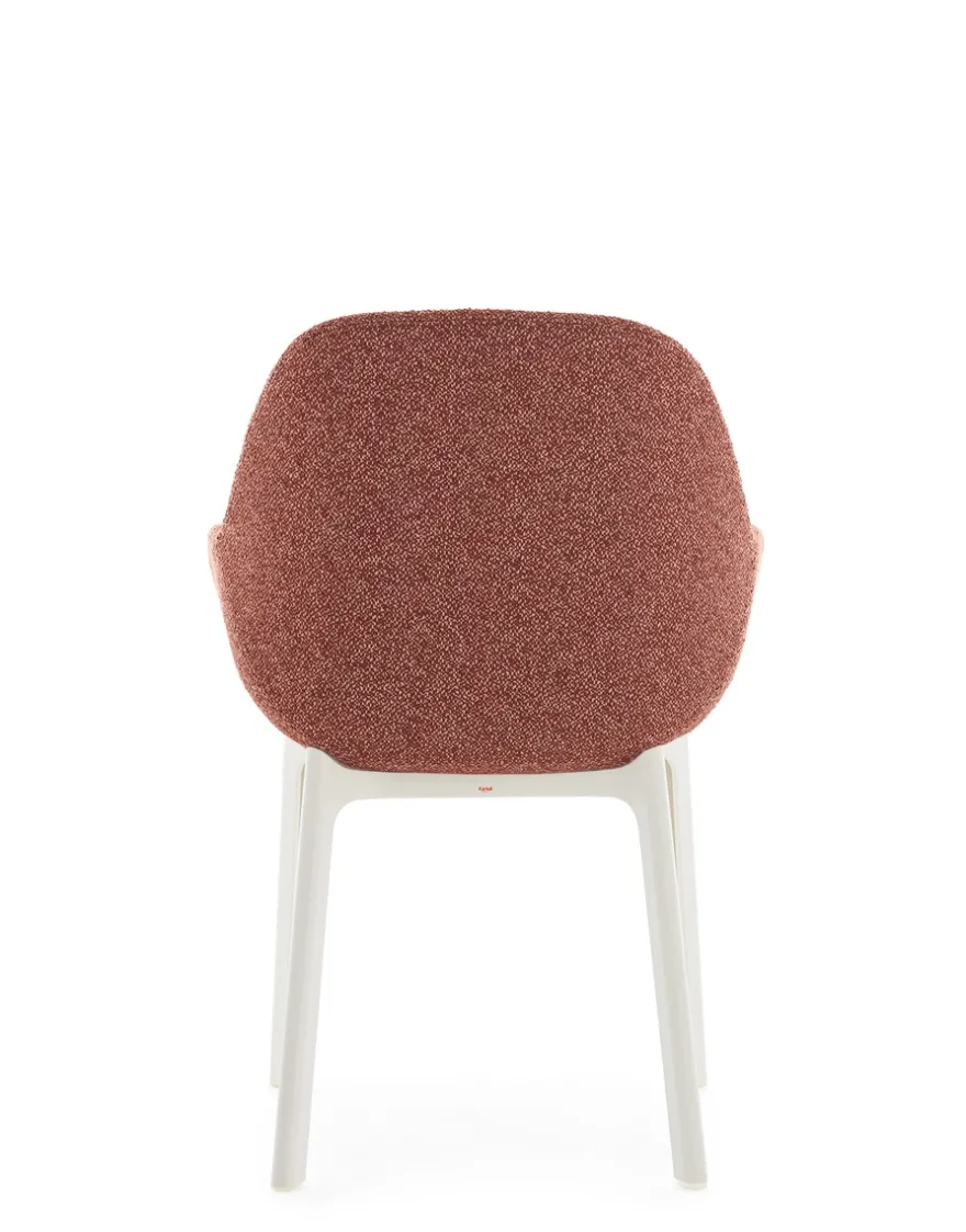 New Kartell Clap tissu shirley ROUILLE/POUDRE