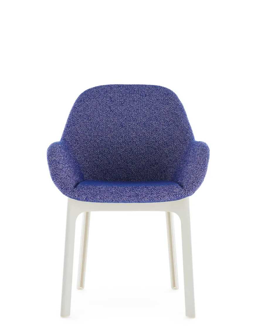 Clearance Kartell Clap tissu shirley BLEU/POUDRE