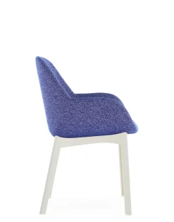 Clearance Kartell Clap tissu shirley BLEU/POUDRE