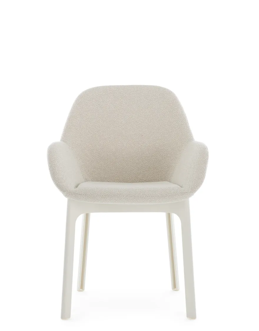 Clearance Kartell Clap tissu shirley BLANC/BEIGE