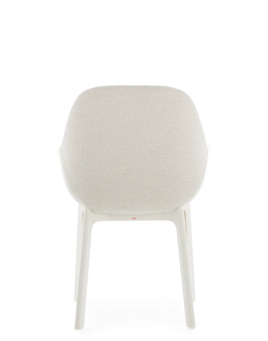 Clearance Kartell Clap tissu shirley BLANC/BEIGE