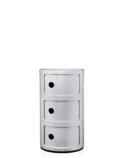 Outlet Kartell Componibili classic ARGENT