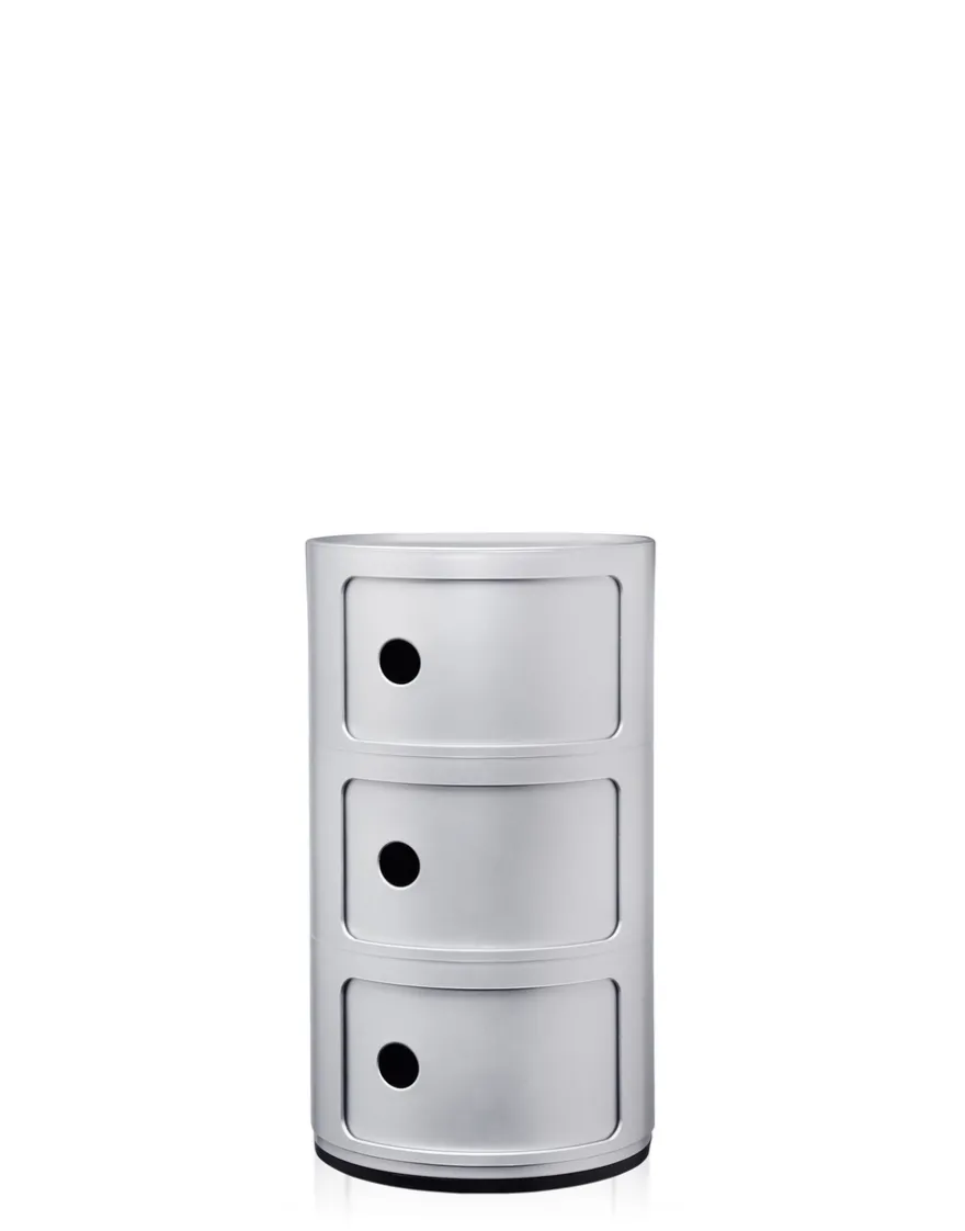 Outlet Kartell Componibili classic ARGENT