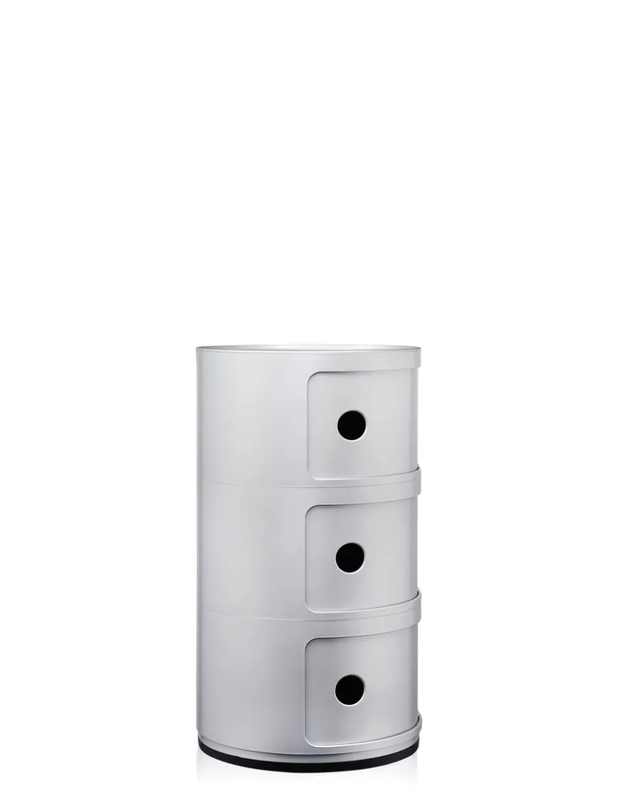 Outlet Kartell Componibili classic ARGENT