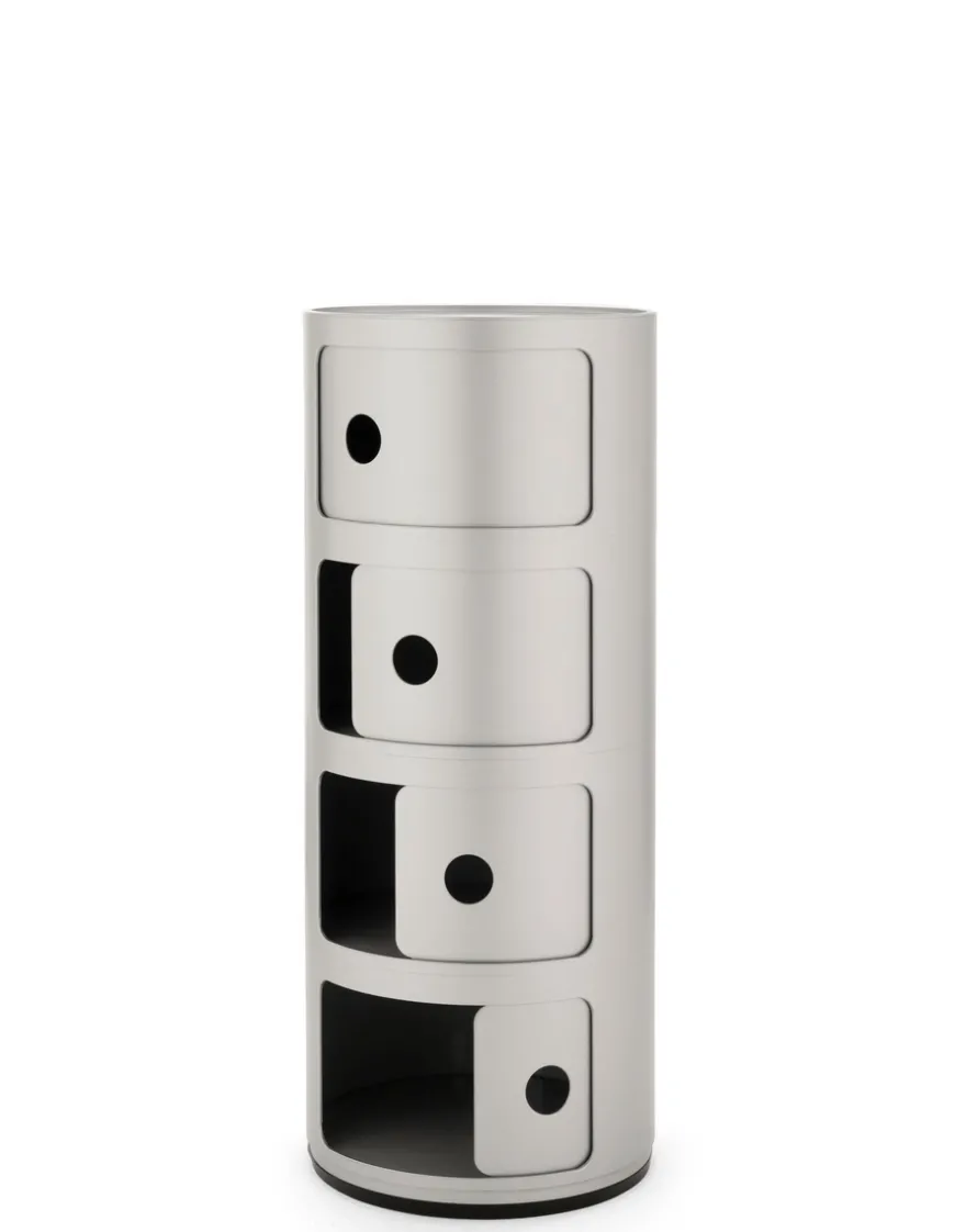 Best Kartell Componibili classic ARGENT