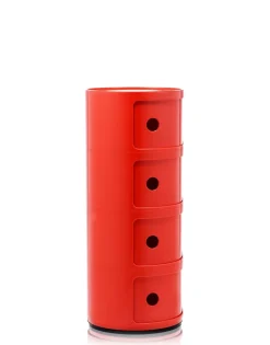 Outlet Kartell Componibili classic ROUGE