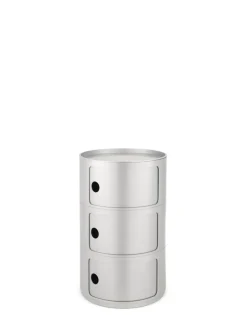 Best Kartell Componibili classic big ARGENT