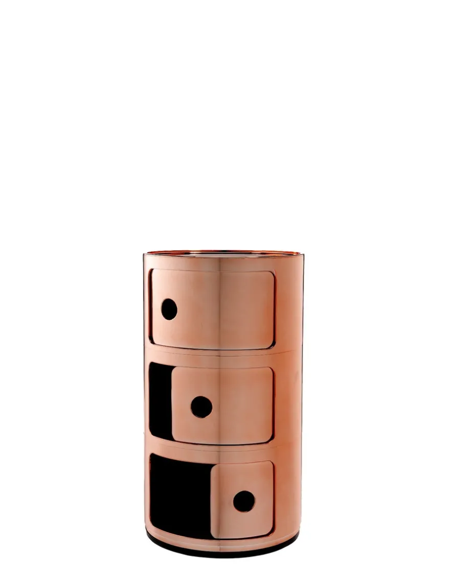 Kartell Componibili metal CUIVRE MÉTALLISÉ