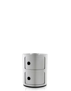 Clearance Kartell Componibili metal CHROMÉ