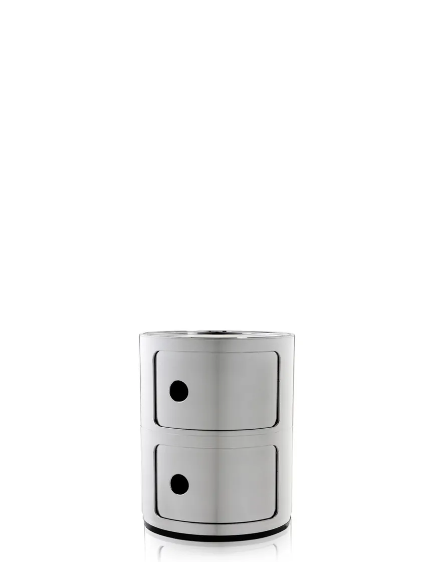 Clearance Kartell Componibili metal CHROMÉ