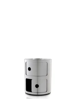 Clearance Kartell Componibili metal CHROMÉ