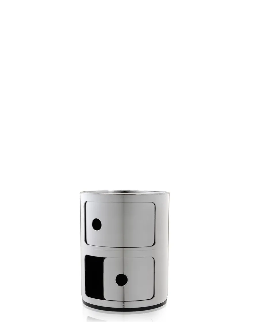 Clearance Kartell Componibili metal CHROMÉ