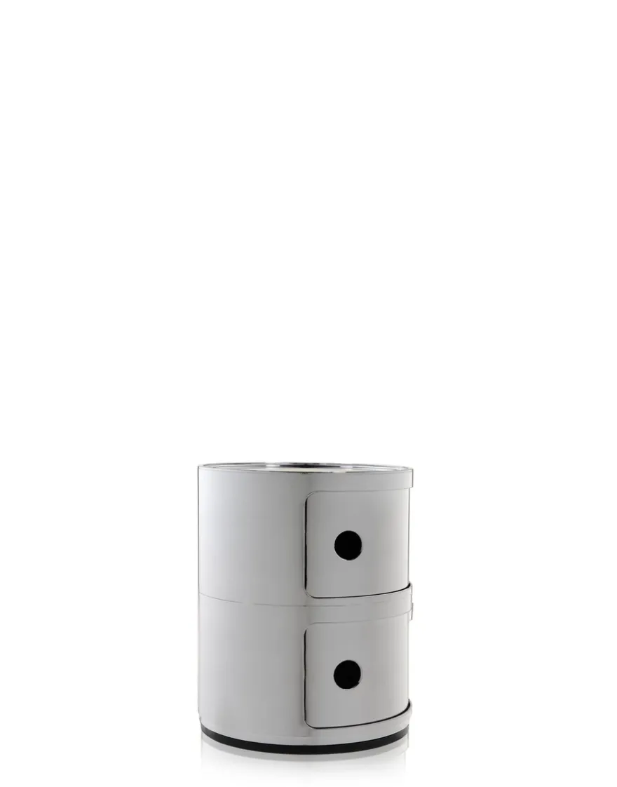 Clearance Kartell Componibili metal CHROMÉ