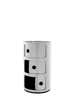 Online Kartell Componibili metal CHROMÉ