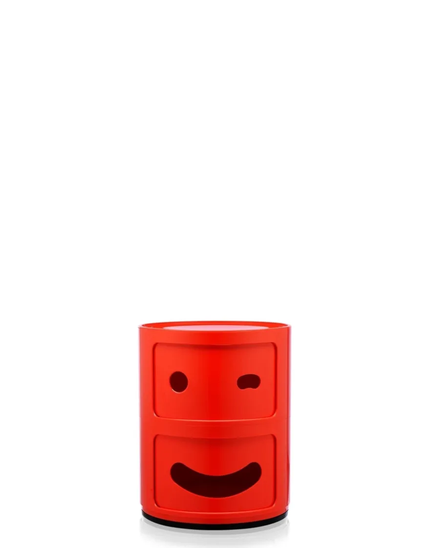 Sale Kartell Componibili smile ROUGE