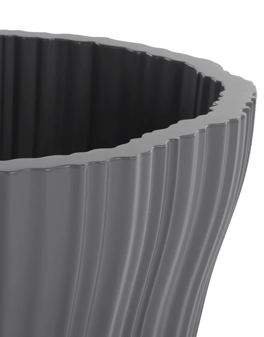 Hot Kartell Corteza cache-pot GRIS ANTHRACITE
