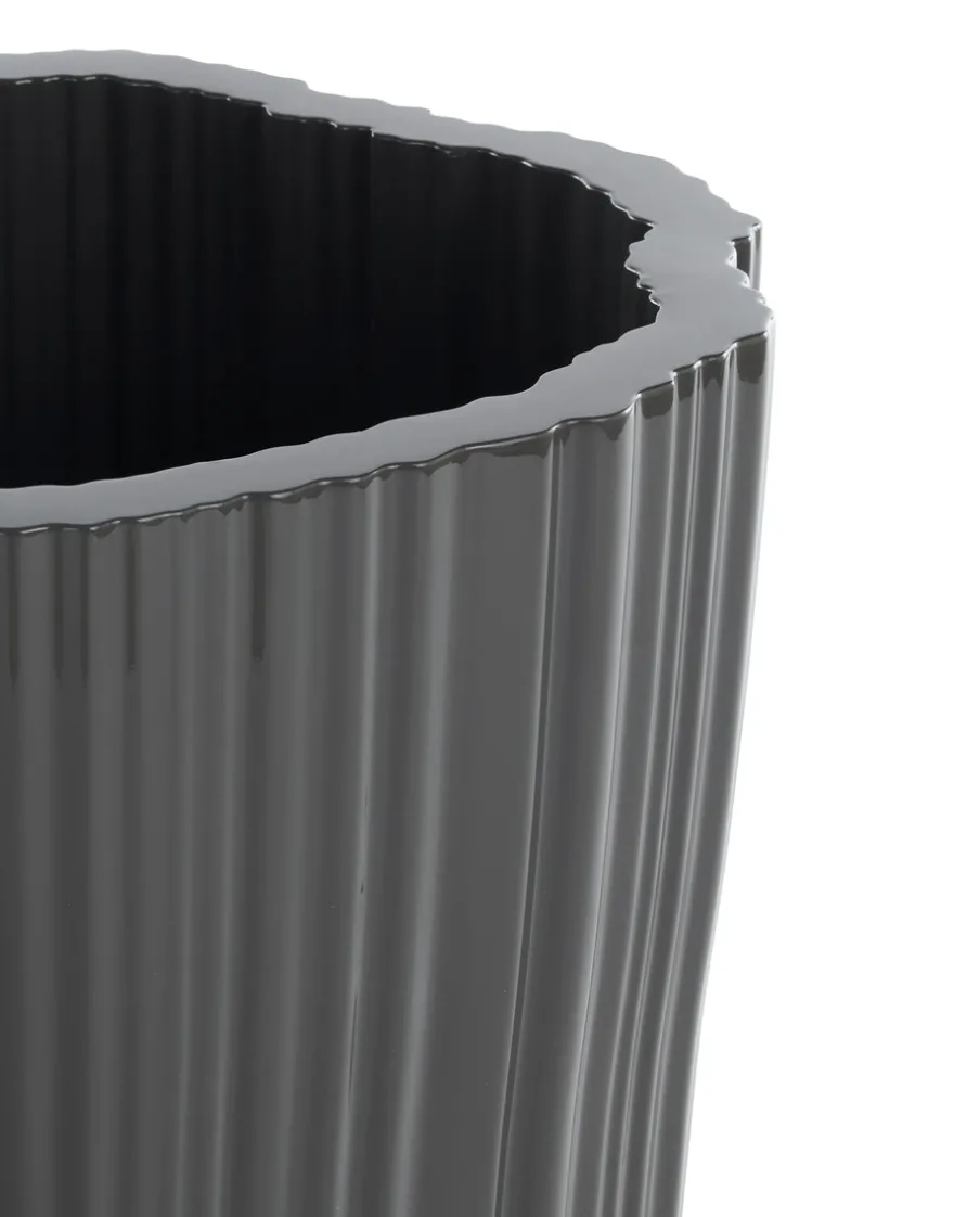 Hot Kartell Corteza cache-pot GRIS ANTHRACITE