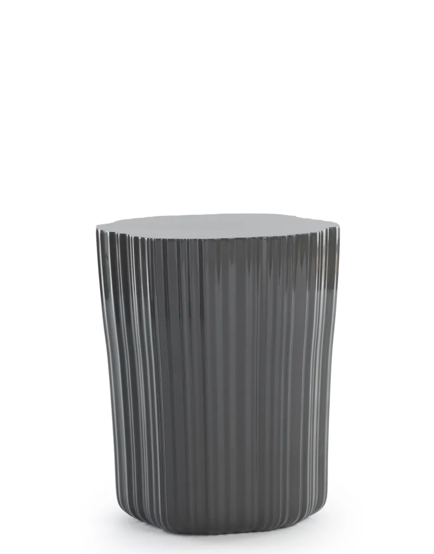 New Kartell Corteza side table GRIS ANTHRACITE