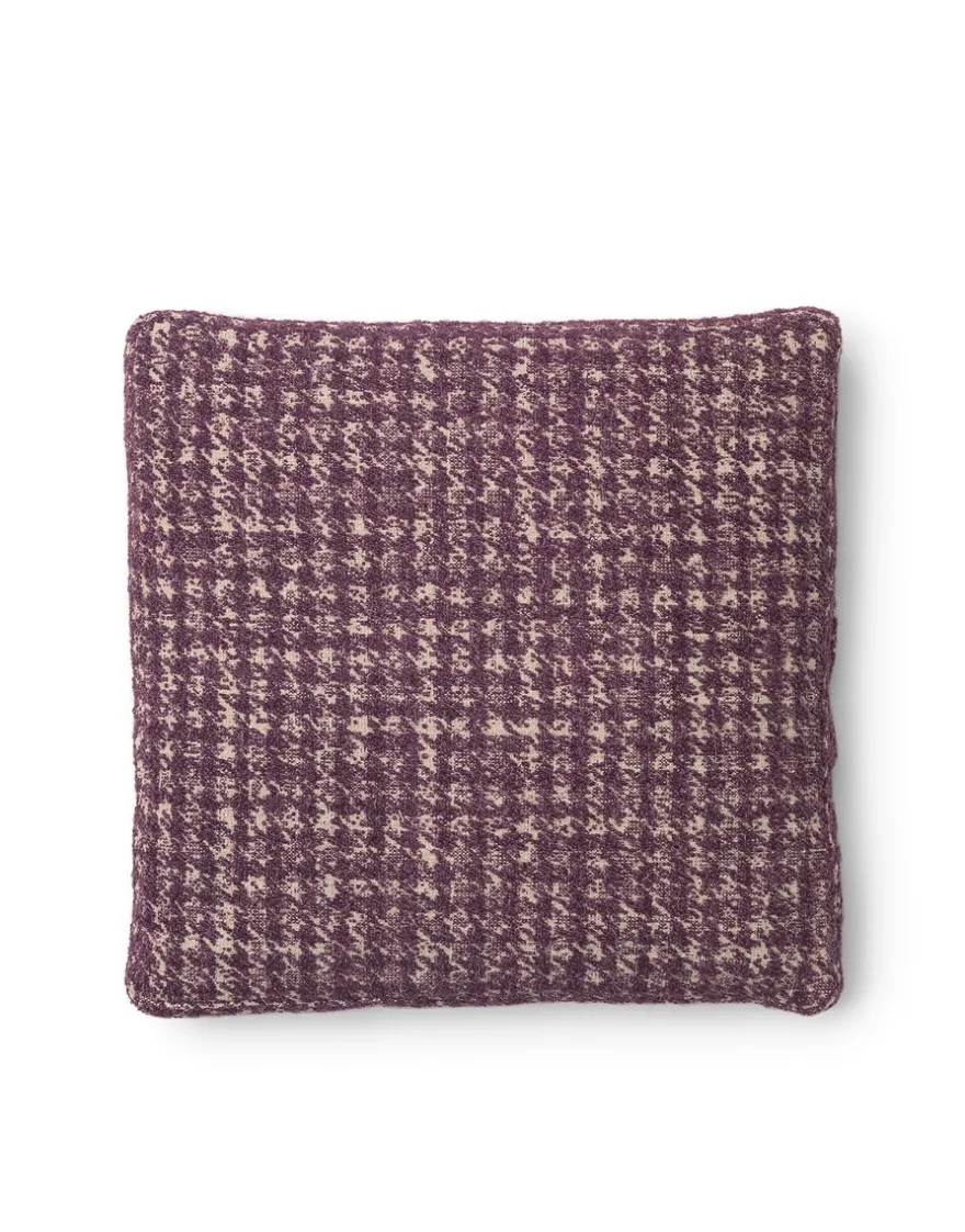 Clearance Kartell Coussin PRUNE PIED DE POULE