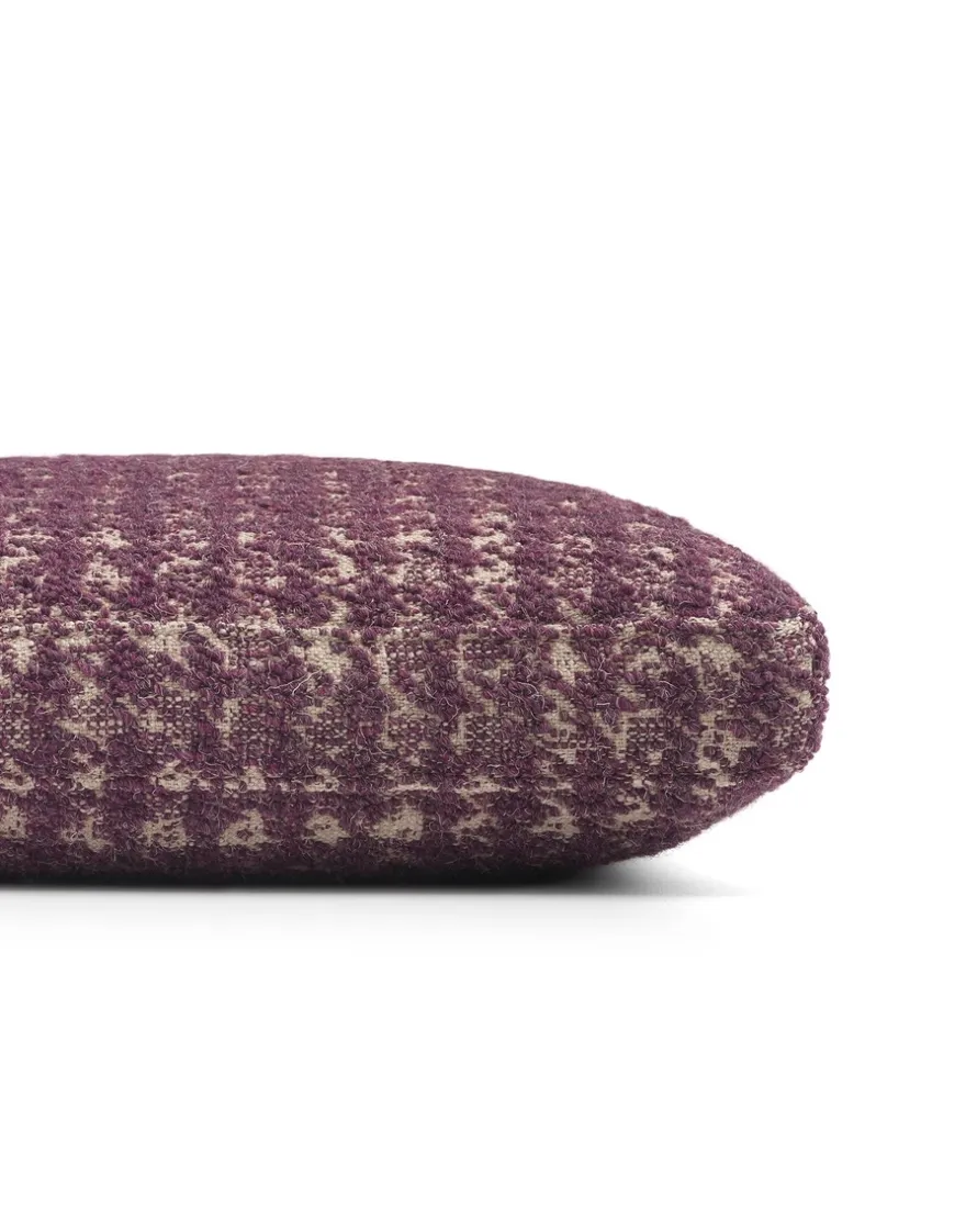 Clearance Kartell Coussin PRUNE PIED DE POULE