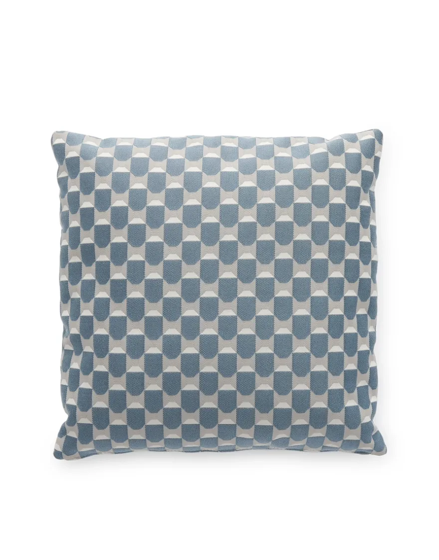 Outlet Kartell Coussin outdoor liberty obi check BLEU