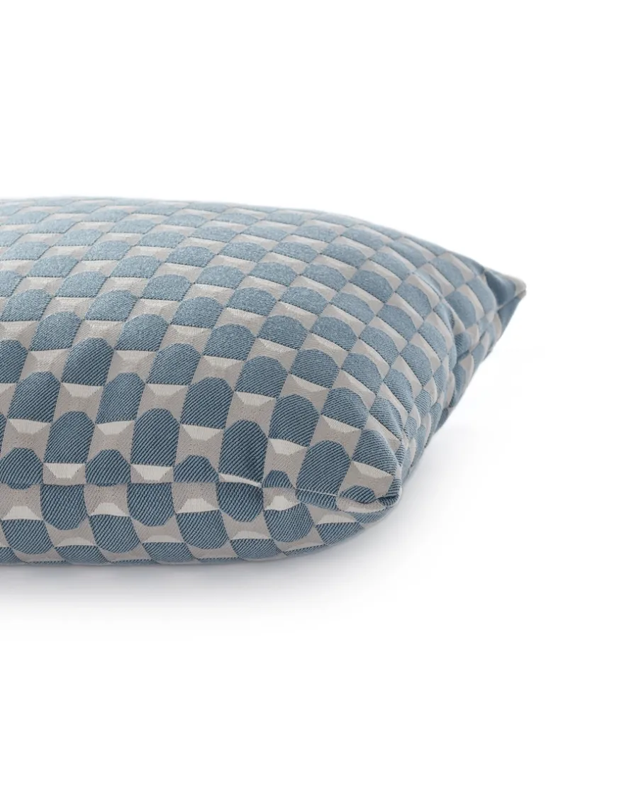 Outlet Kartell Coussin outdoor liberty obi check BLEU