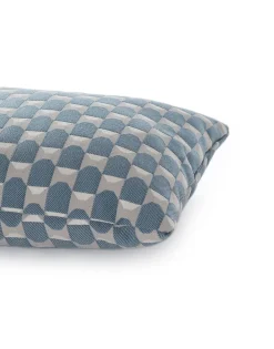 Clearance Kartell Coussin outdoor liberty obi check BLEU
