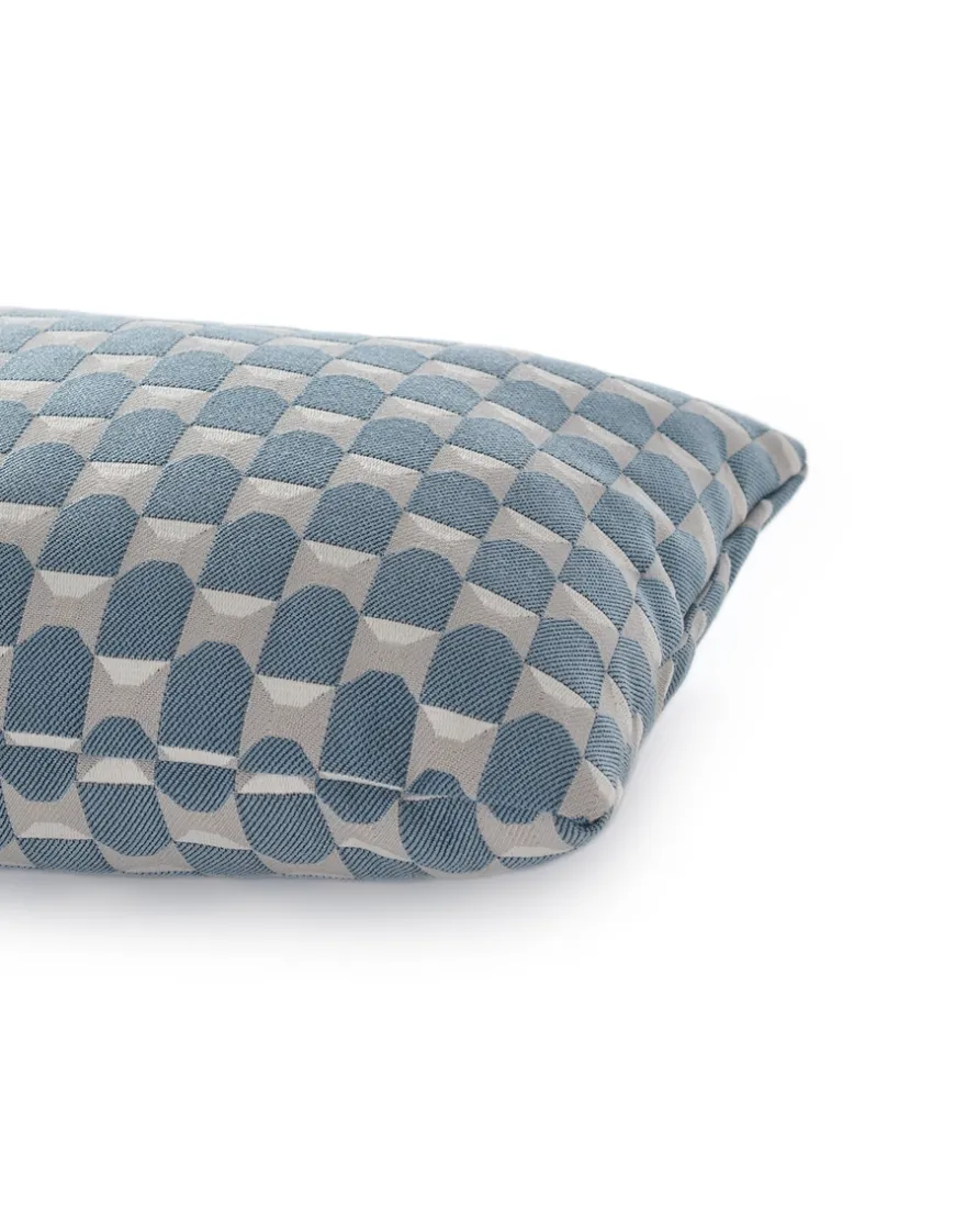 Clearance Kartell Coussin outdoor liberty obi check BLEU