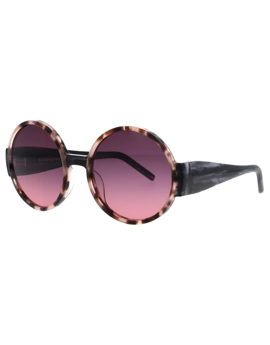 Outlet Kartell Eyeliner rondo' TORTUE ROSE