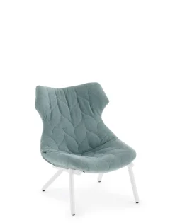 Kartell Foliage armchair skorpios VERT AIGUE-MARINE