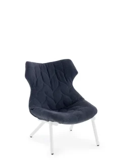 Sale Kartell Foliage armchair skorpios BLEU