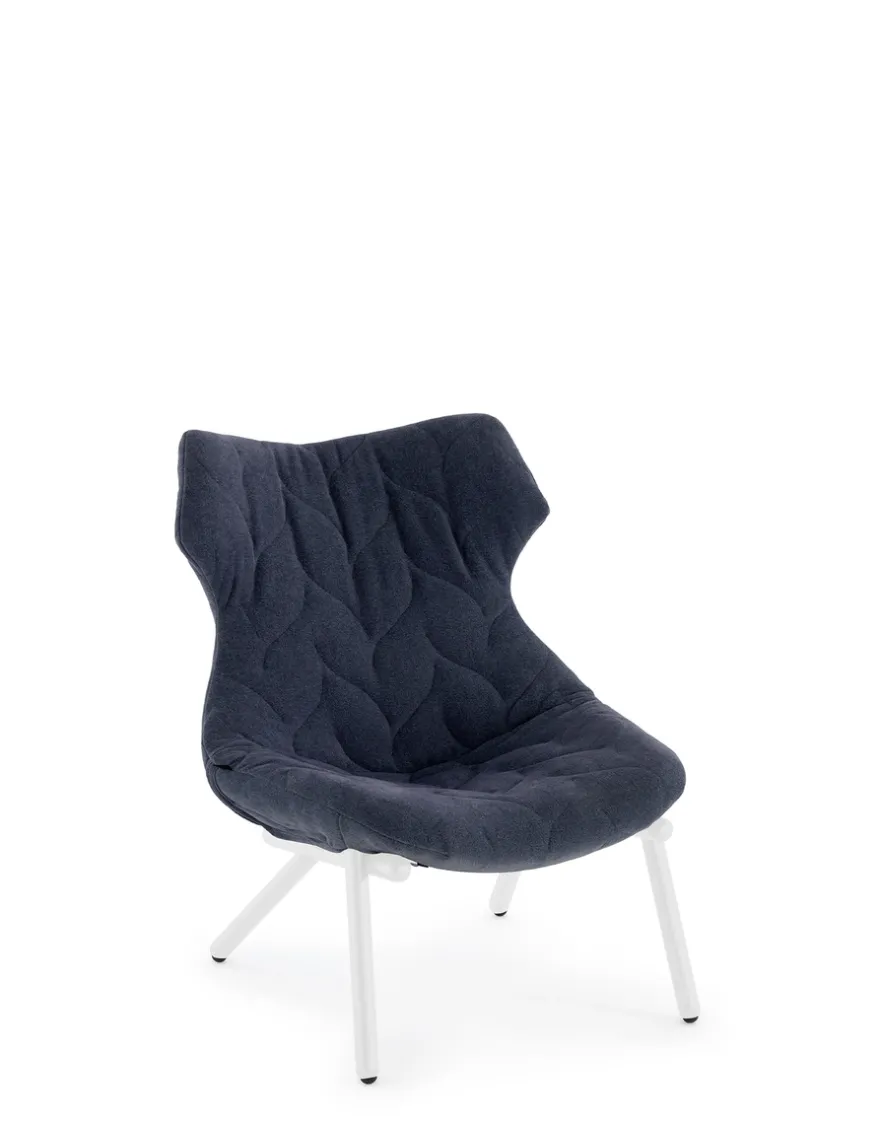 Sale Kartell Foliage armchair skorpios BLEU